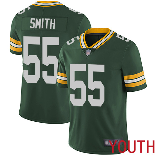 Green Bay Packers Limited Green Youth #55 Smith Za Darius Home Jersey Nike NFL Vapor Untouchable